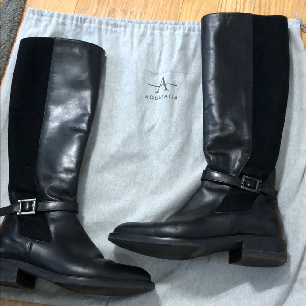 Aquatalia Genna Weatherproof Tall Boot sz5.5